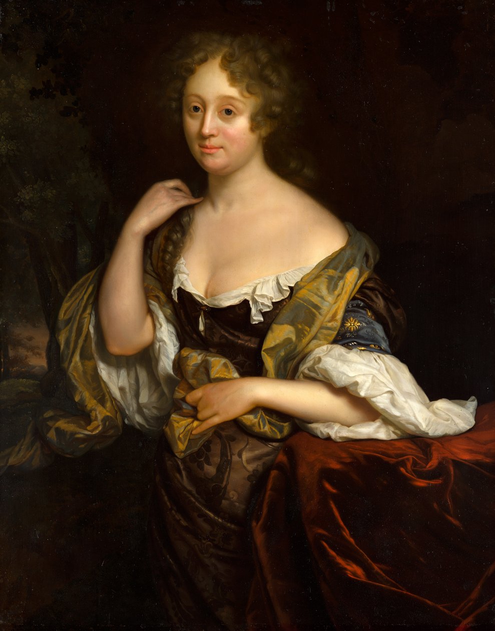 Isabella Agneta Deutz (1658–1694/96) portréja alkotó: Godfried Schalcken