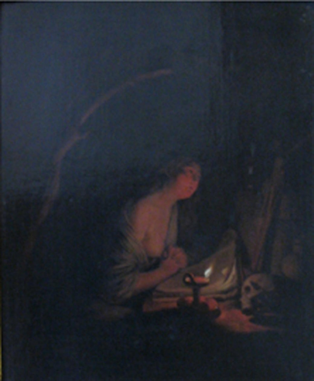 A bűnbánó Szent Mária Magdolna alkotó: Godfried Schalcken