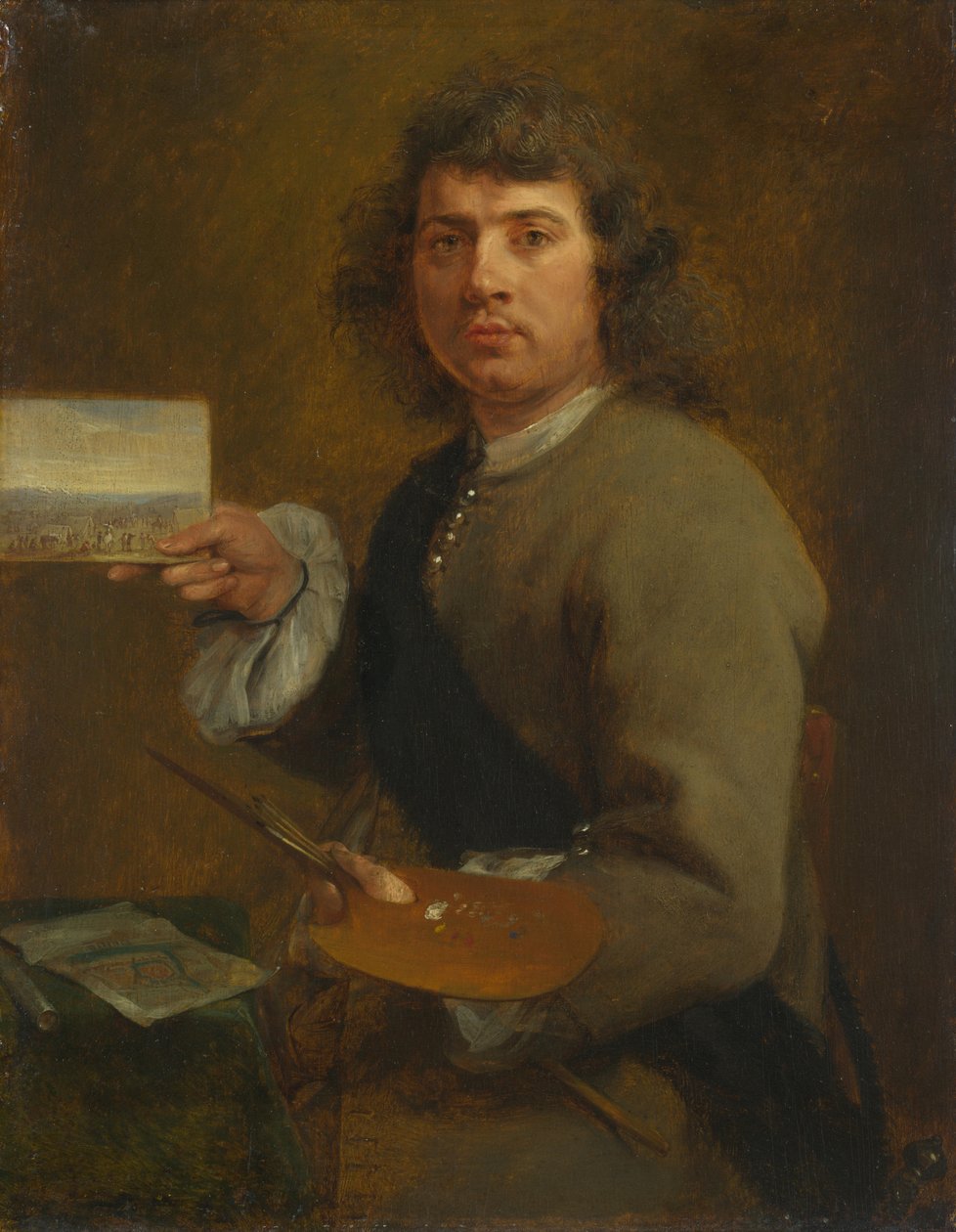 Látvány (Robert van den Hoecke (1622-1688) portréja, 1661 előtt (olaj, fa) alkotó: Gonzales Coques