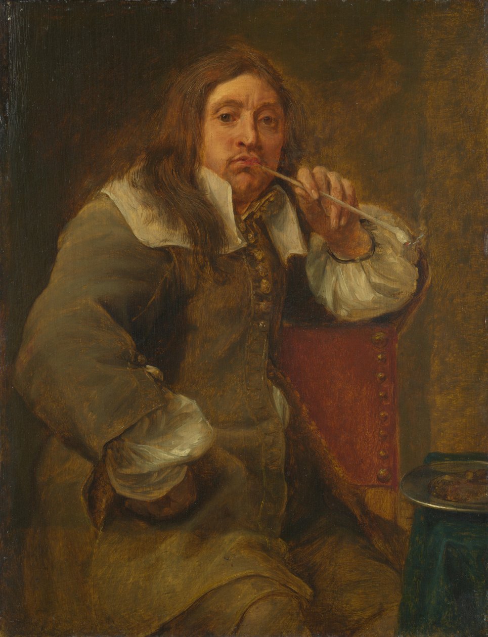 Lucas Faydherbe szagportréja 1617-1697. Az öt érzék sorozatból, 1661 előtt. alkotó: Gonzales Coques