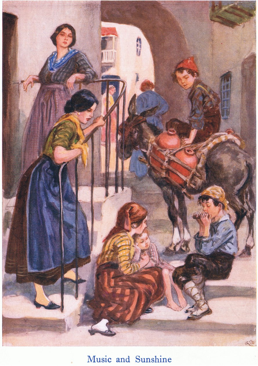 Olaszország: Zene és napfény alkotó: Gordon Frederick Browne