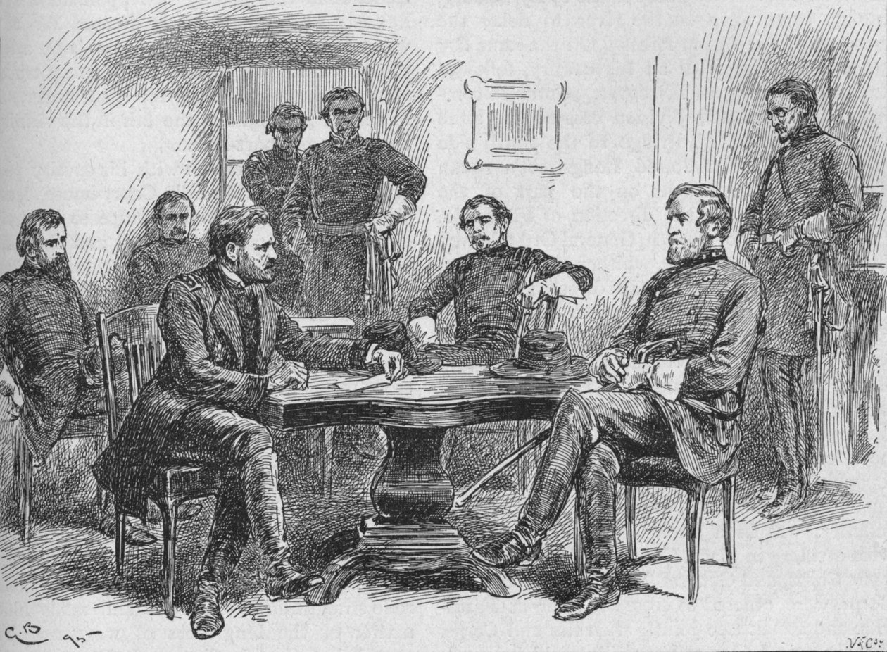 General Grant Reading Az átadás feltételei, 1895, 1902 alkotó: Gordon Frederick Browne