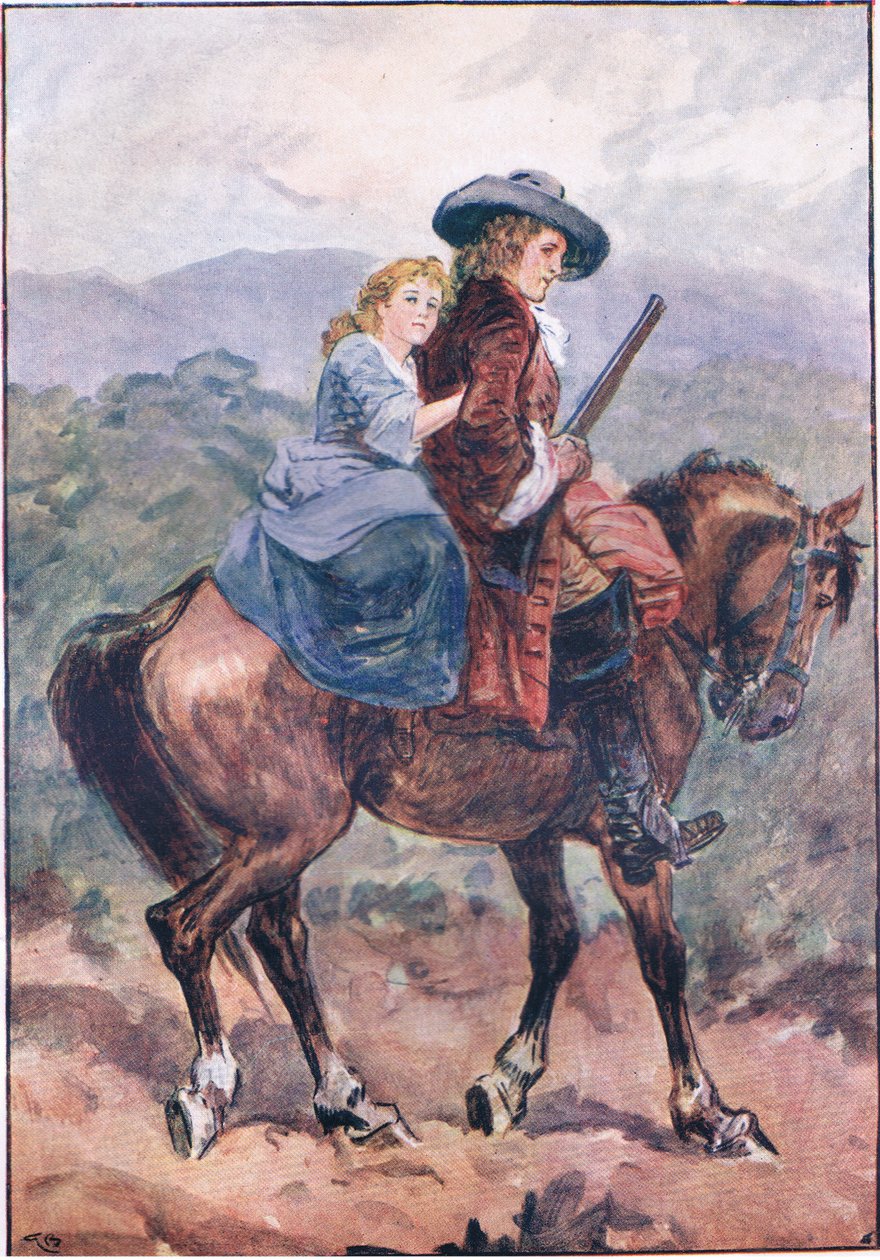 "Most annyit sírhatok, amennyit csak akarok" a Lorna Doone pub.by W & R Chambers Ltd.-től, 1921 alkotó: Gordon Frederick Browne