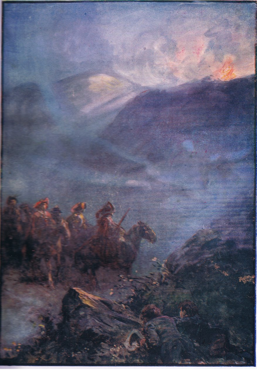 Doonék háborús útja, a Lorna Doone pub.by W & R Chambers Ltd.-től, 1921 alkotó: Gordon Frederick Browne