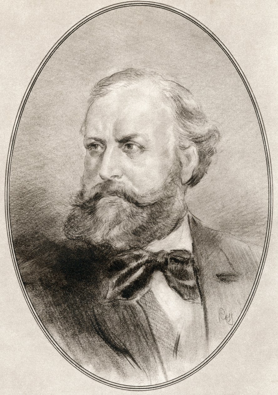 Charles-Francois Gounod, a Nagy zeneszerzők élő életrajzaiból alkotó: Gordon Ross