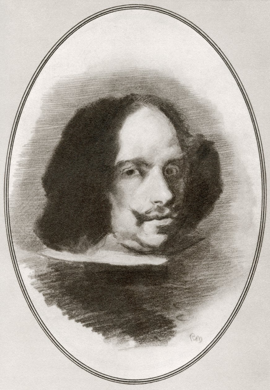 Diego Rodriguez de Silva y Velazquez, a Nagy festők élő életrajzaiból alkotó: Gordon Ross