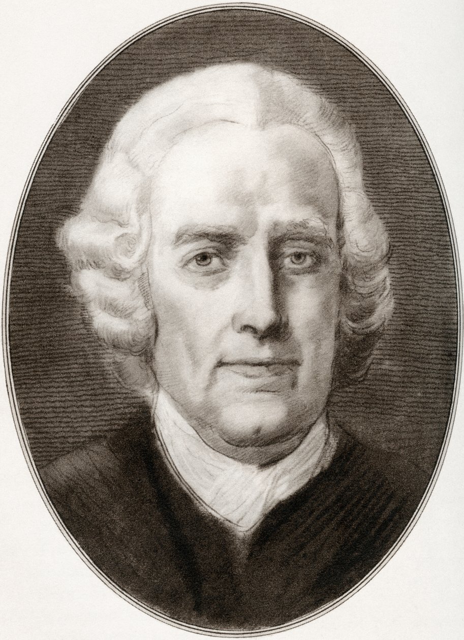 Emanuel Swedenborg, a Vallási vezetők élő életrajzaiból alkotó: Gordon Ross