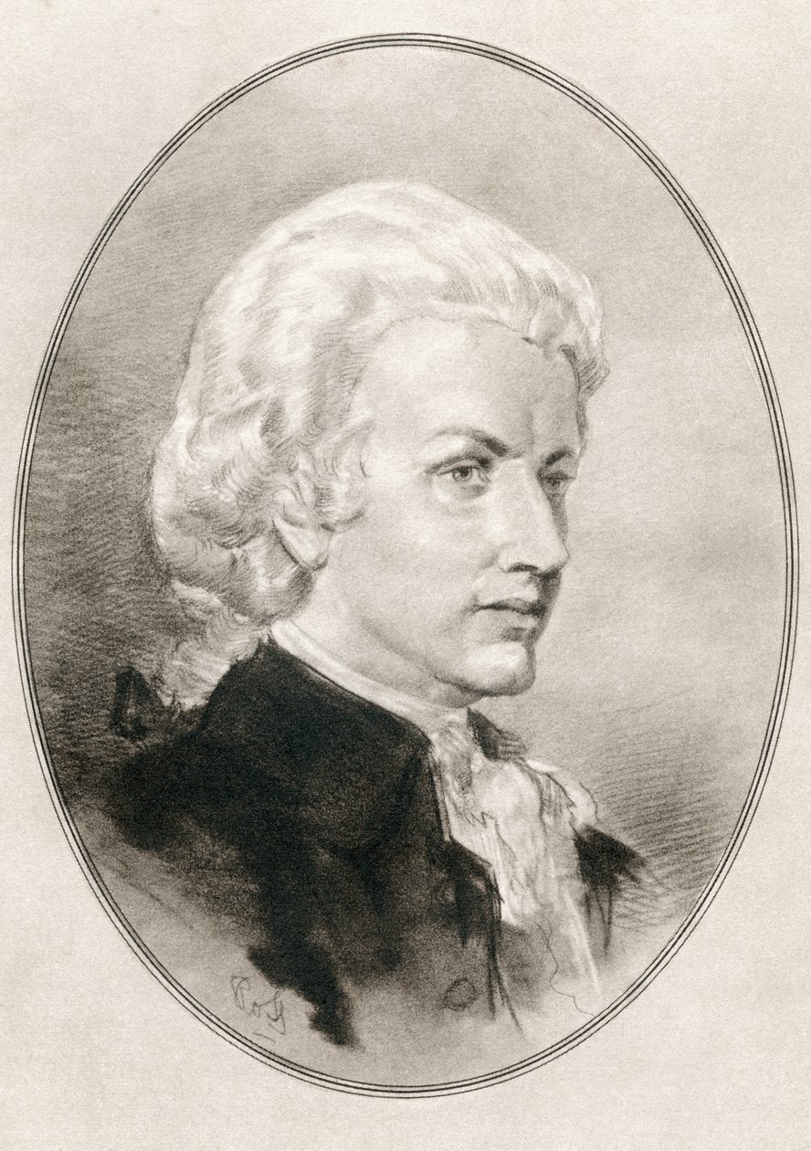 Wolfgang Amadeus Mozart, a Nagy zeneszerzők élő életrajzaiból alkotó: Gordon Ross