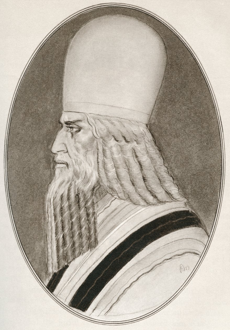 Zoroaster, más néven Zarathustra, Zarathushtra Spitama vagy Ashu Zarathushtra, a Living Biographies of Religious Leaders címmel alkotó: Gordon Ross