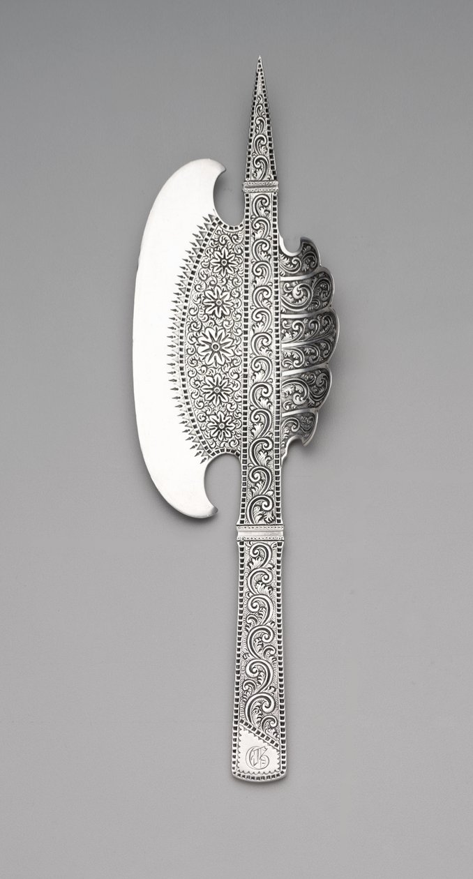 Fagylaltbalta, 1880 körüli (ezüst) alkotó: Gorham Manufacturing Company