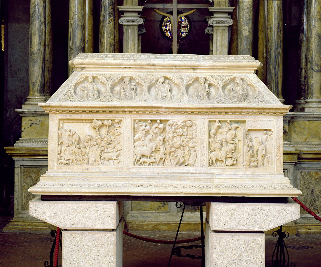 Arca di San Cerbone (márvány) (lásd még: 264452) alkotó: Goro di Gregorio