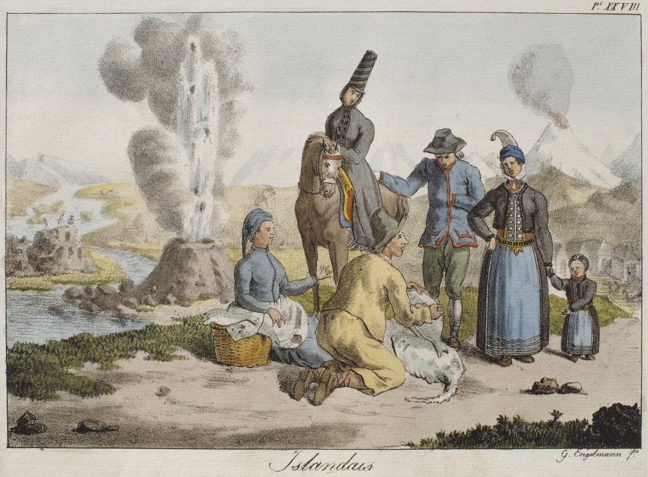 Izlandiak alkotó: Gottfried or Godefroy Engelmann
