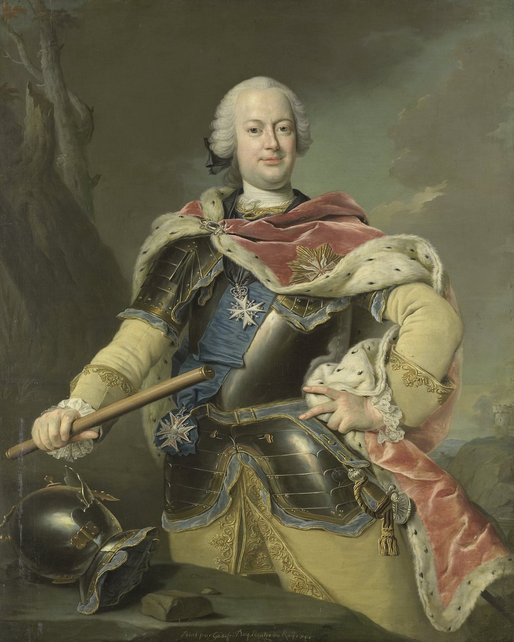 Friedrich Christian (1722-63), szász választófejedelem és lengyel király alkotó: Gottfried Boy
