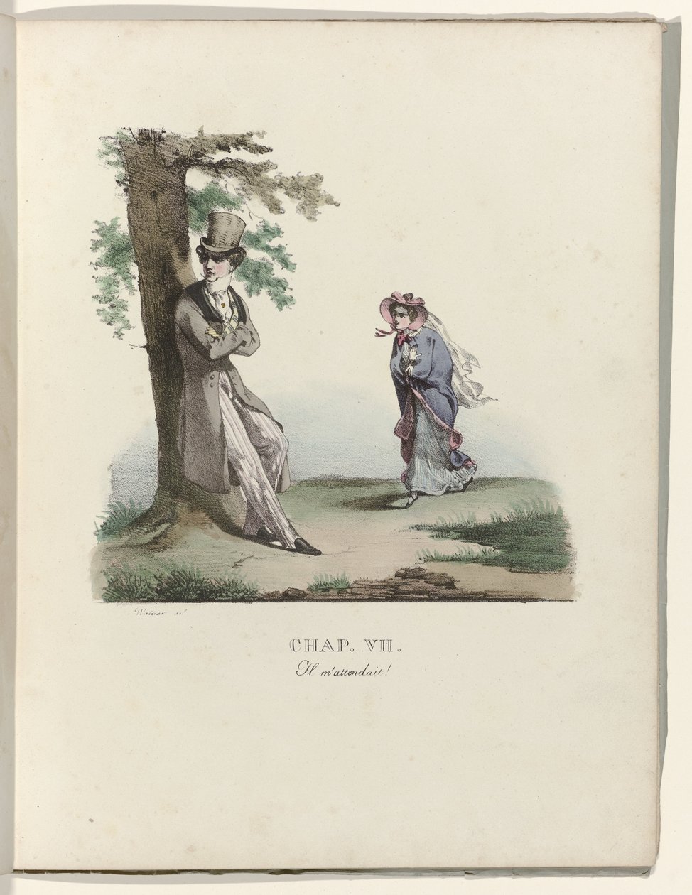 The Born of a Milliner, 1828: Fejezet. VII: Rám várt! alkotó: Gottfried Engelmann