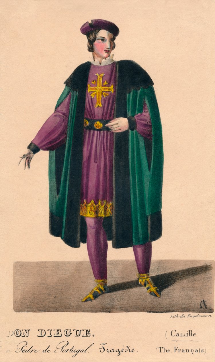 Don Diegue, 1820-as évek. alkotó: Gottfried or Godefroy Engelmann