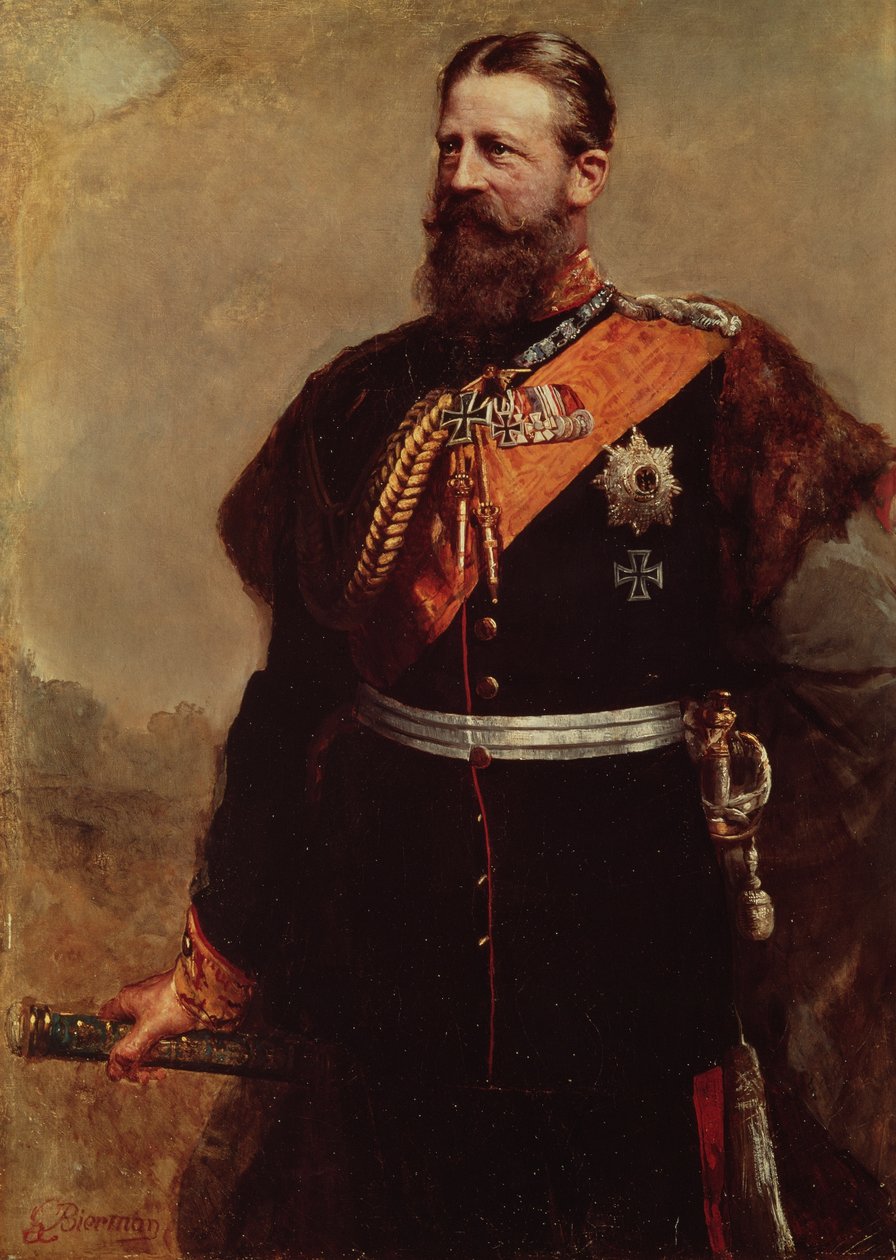 Friedrich III, 19. század alkotó: Gottlieb Biermann