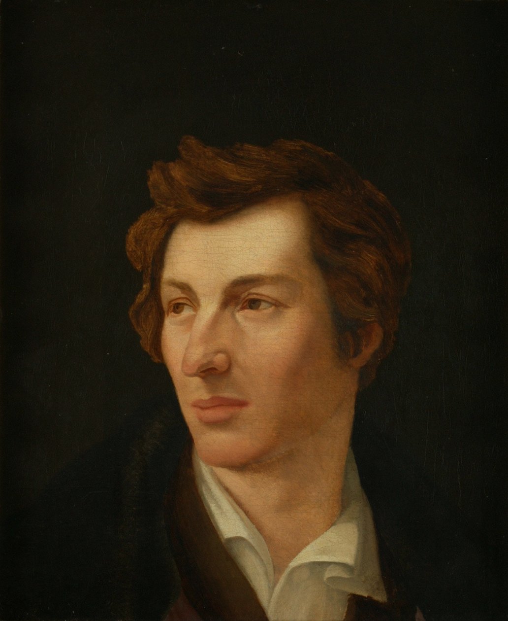 Heinrich Heine költő portréja 1797-1856, 1828 alkotó: Gottlieb Gassen