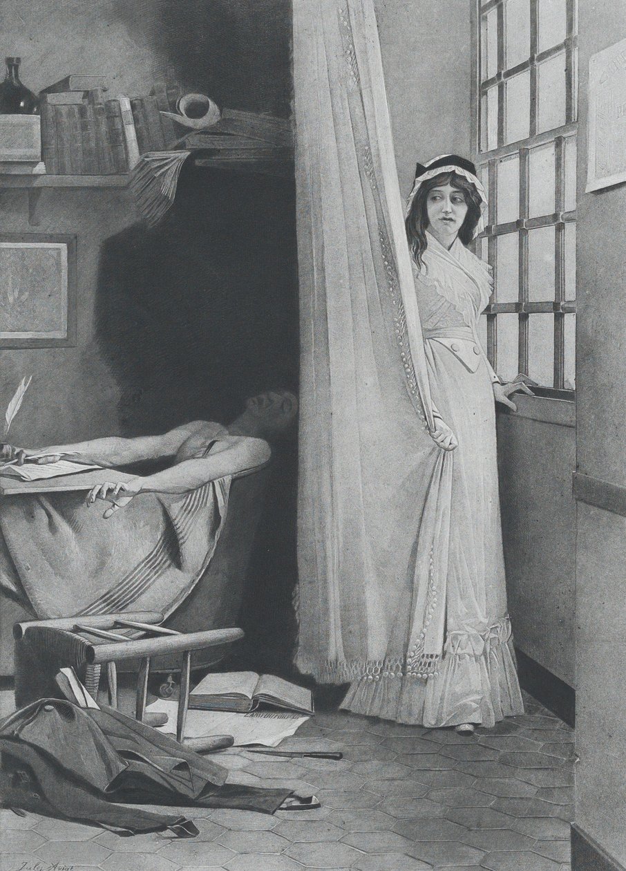 Charlotte Corday, 1890. alkotó: Goupil and Co