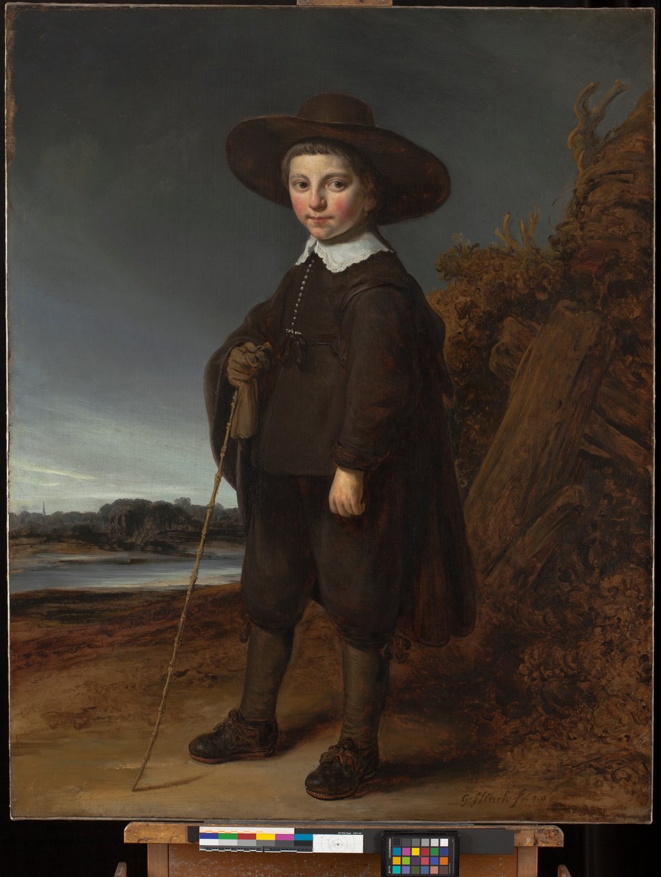 Fiúportré, 1640 alkotó: Govaert Flinck