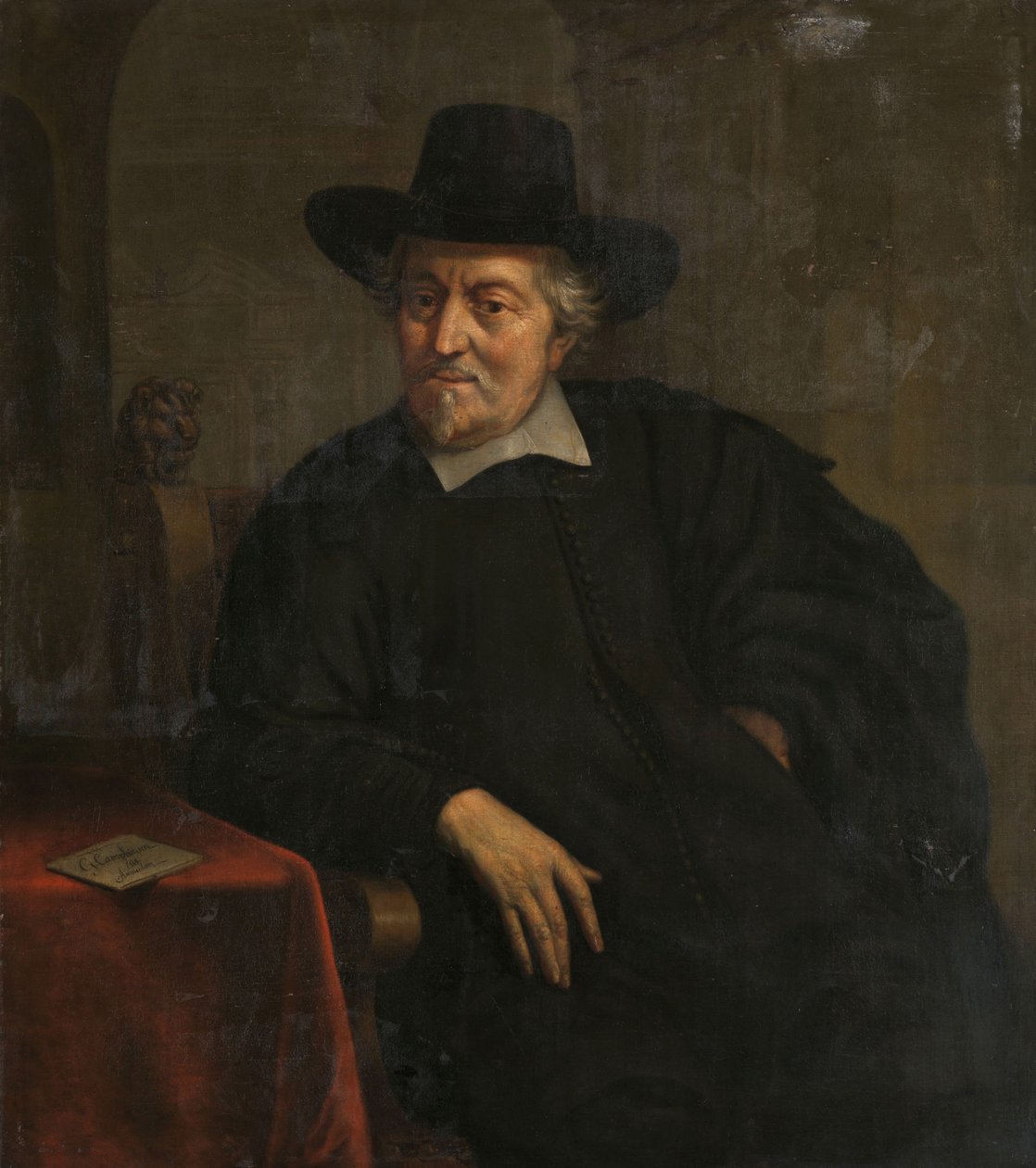 Önarckép, 1660 és 1672 között. alkotó: Govert Dircksz Camphuysen