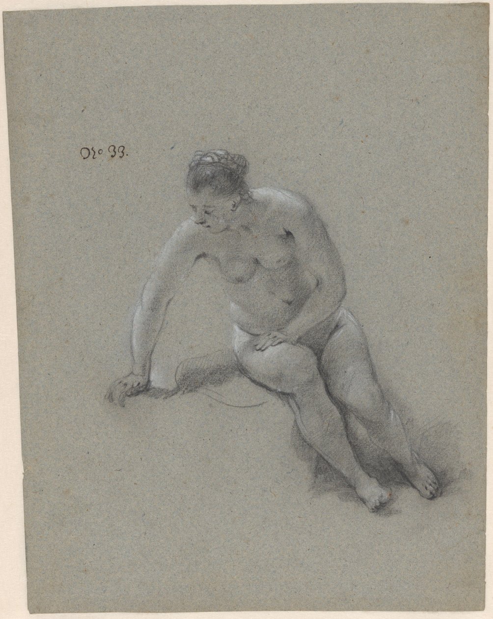 Ülő nő alkotó: Govert Flinck (attributed to)