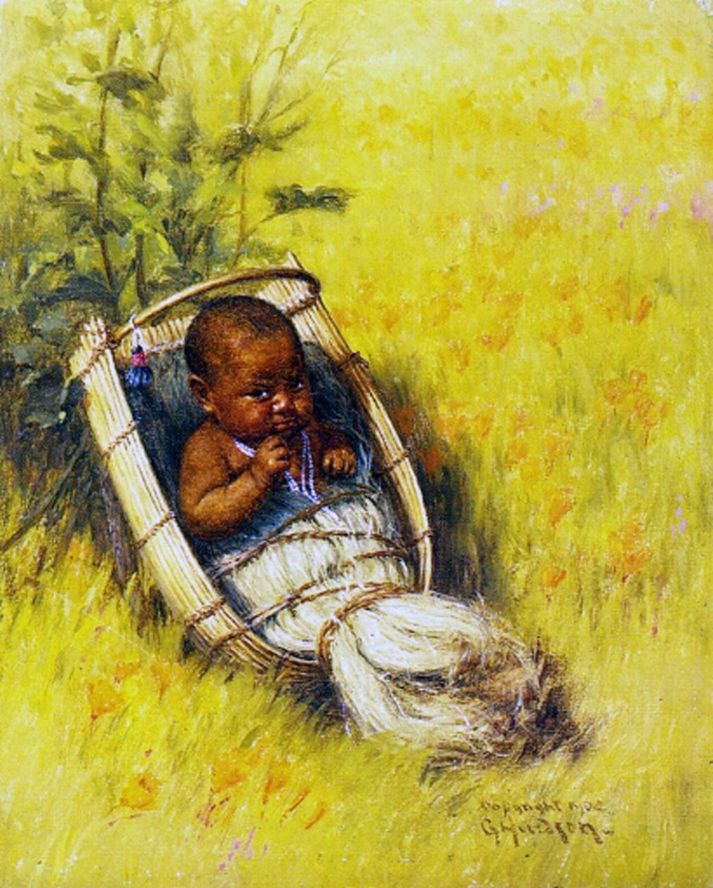 Kawasi indián baba, 1904 alkotó: Grace Carpenter Hudson