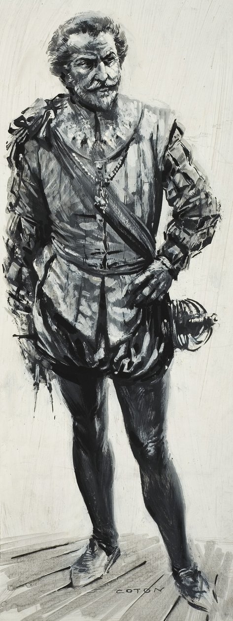 Sir Walter Raleigh () alkotó: Graham Coton