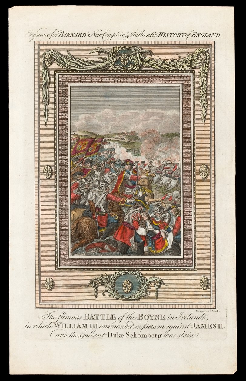 ?A híres Boyne-i csata Írországban, 1690? alkotó: Grainger