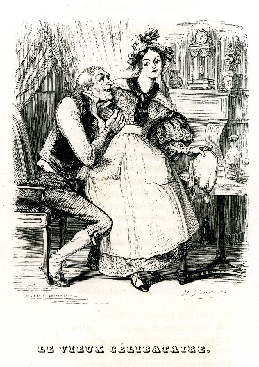 Az öreglegény alkotó: Grandville (1803-47)