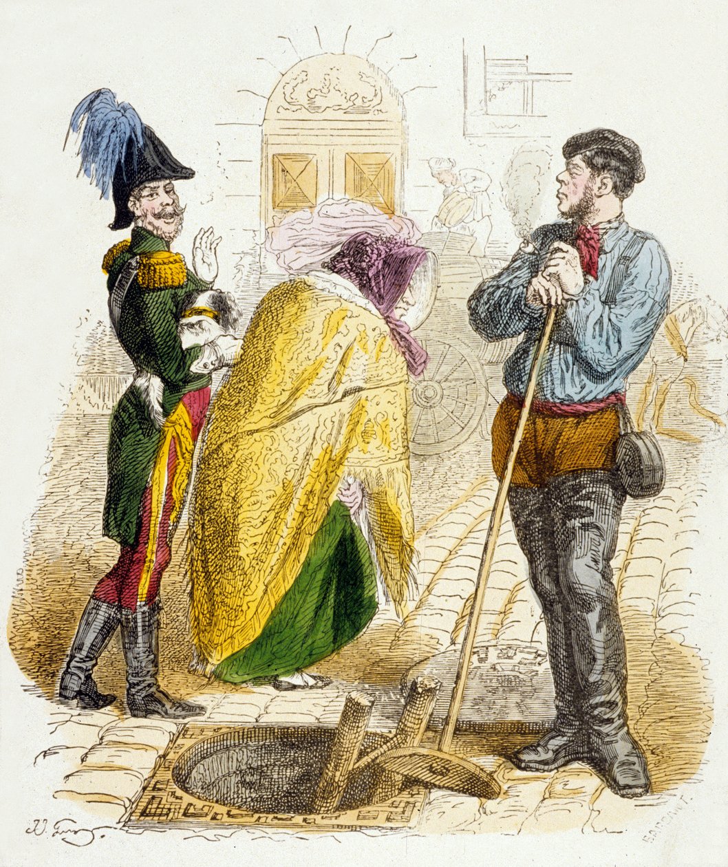 Minden mesterségnek megvan a maga értéke, 100 Példabeszédekből alkotó: Grandville (1803 47)