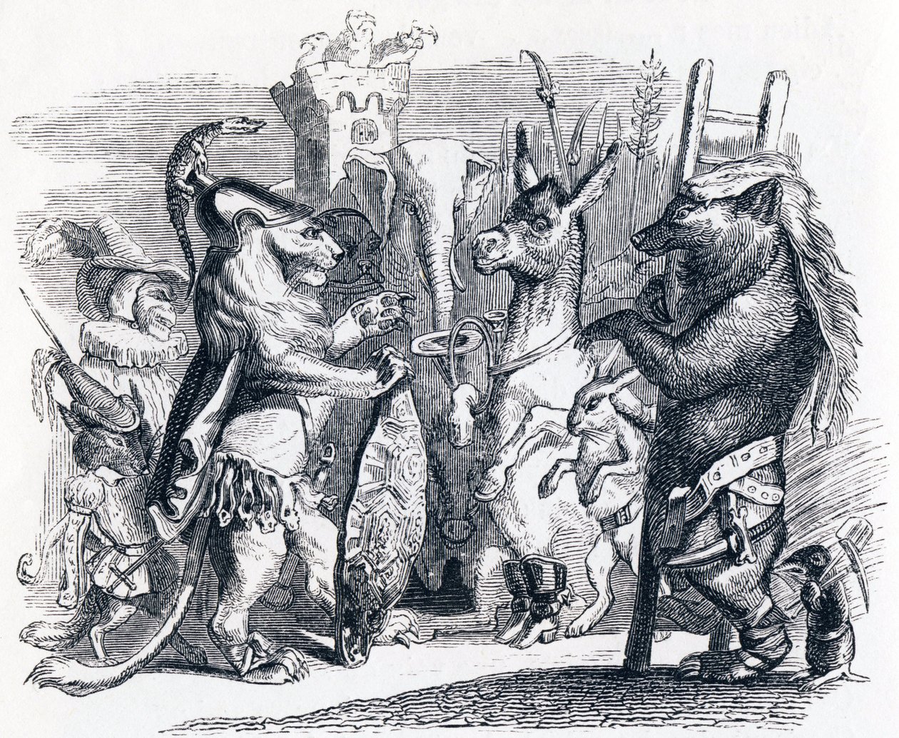 A háborúba induló oroszlán (Le lion s