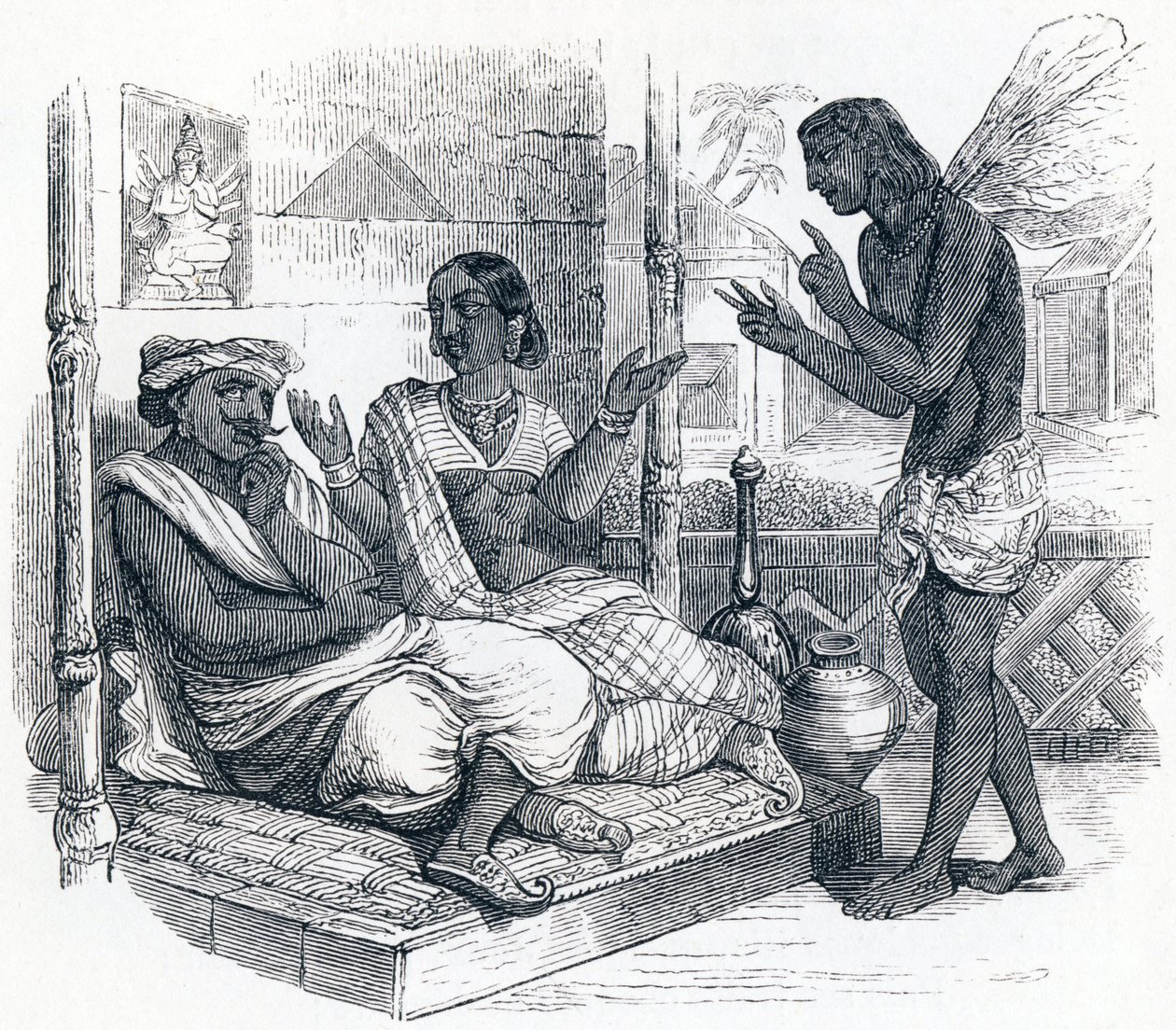 A kívánságok - La Fontaine meséi alkotó: Grandville