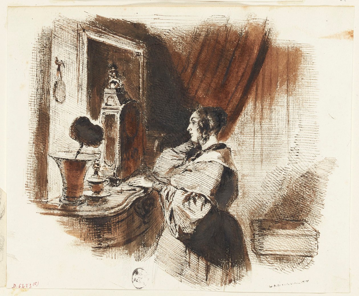 Guiaud-album, 2. oldal alkotó: Grandville