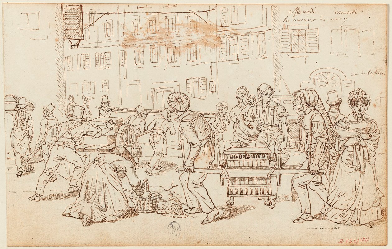 Kedd, szerda, Nancy munkásai alkotó: Grandville