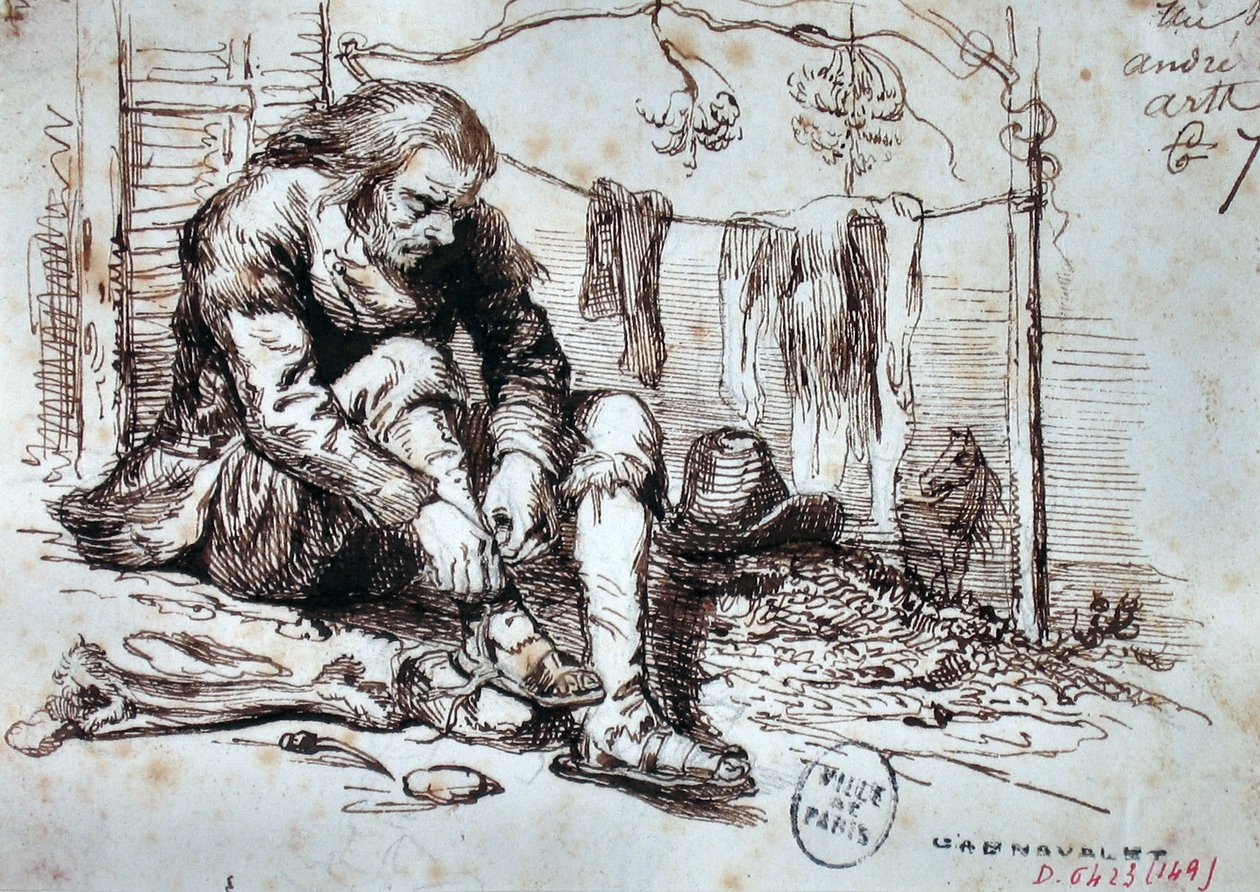 Robinson Crusoe? alkotó: Grandville