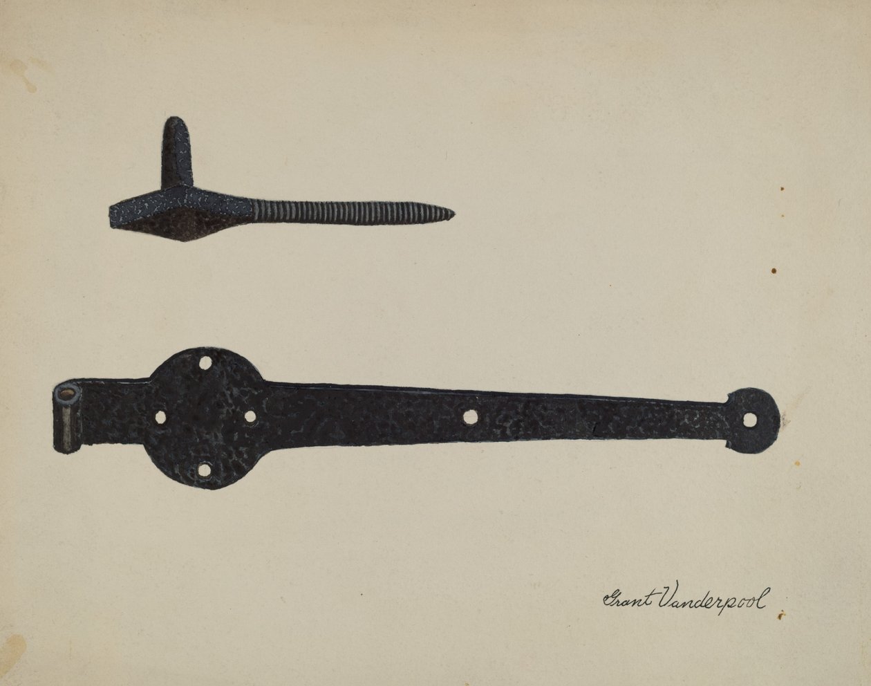 Hardver (csuklópánt) alkotó: Grant Vanderpool