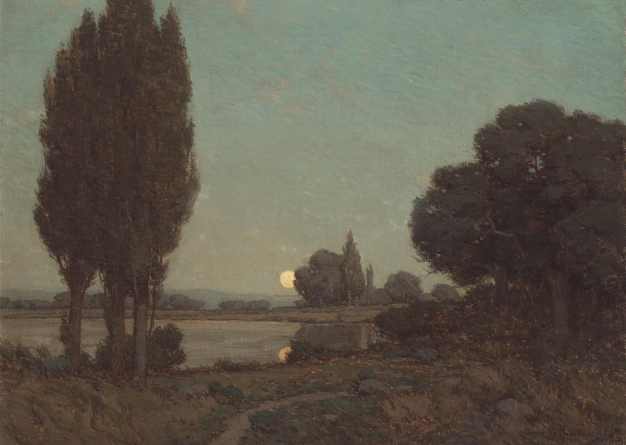 Holdfény tükröződések alkotó: Granville Redmond
