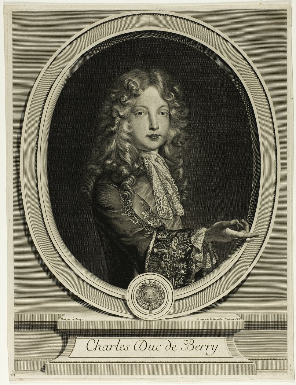 Charles Duc de Berry alkotó: Gérard Edelinck