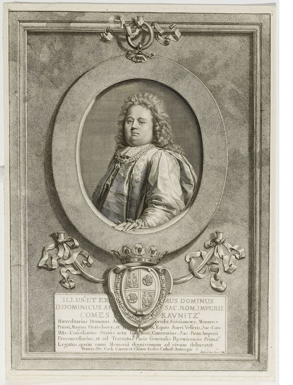 Dominicus Andreas Kaunitz alkotó: Gérard Edelinck