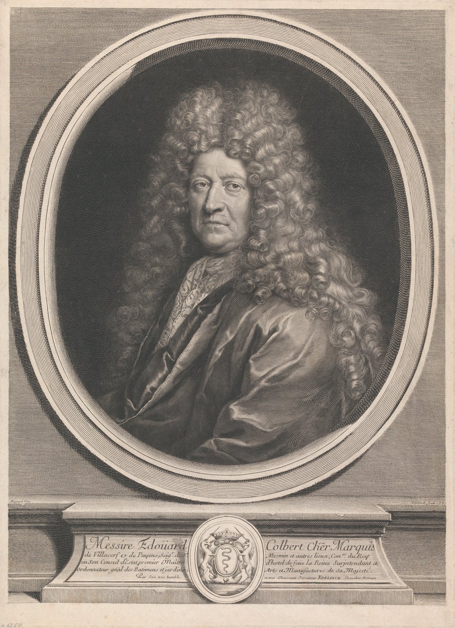 Édouard Colbert, de Villacerf márki alkotó: Gérard Edelinck