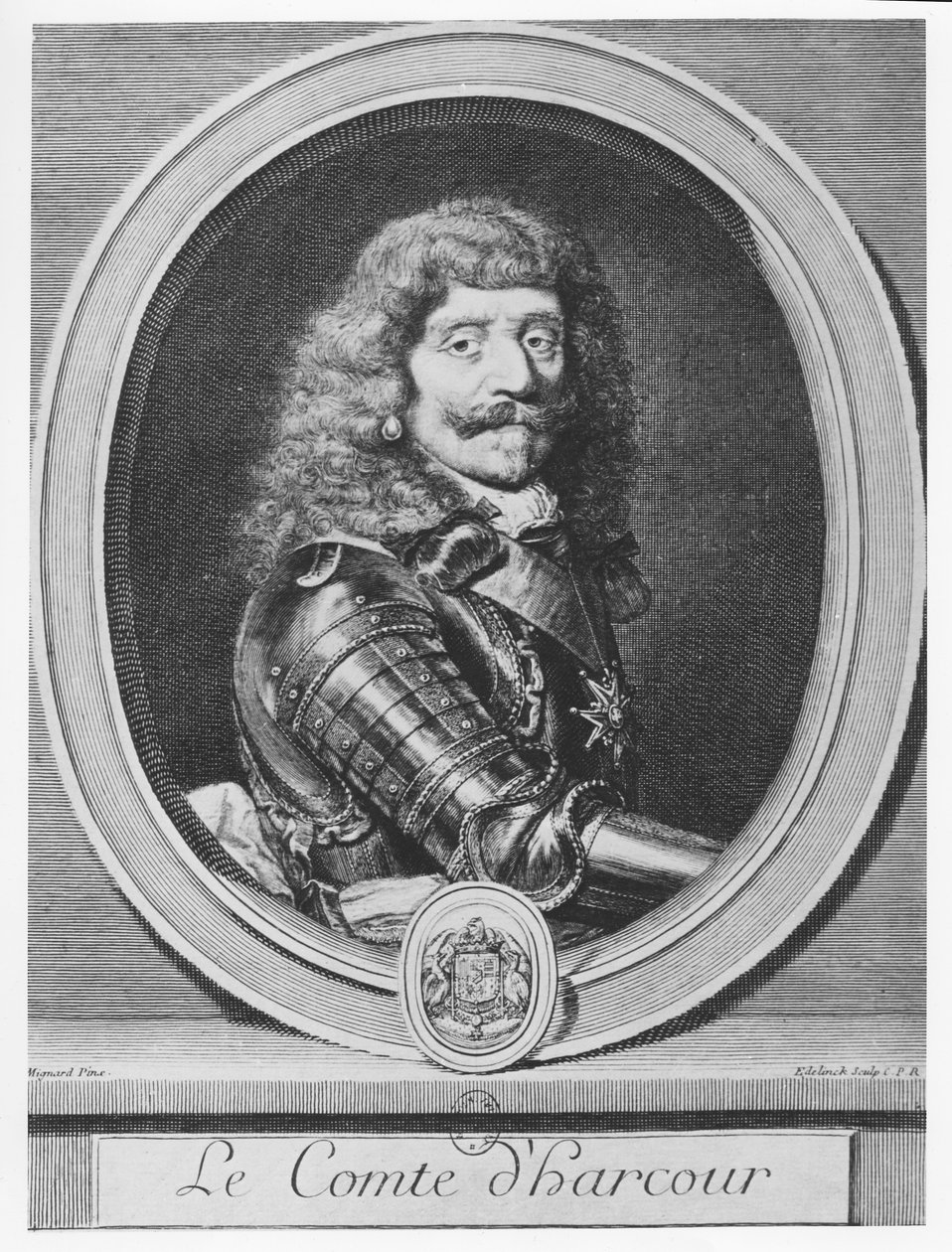 Henri de Lorraine, Harcourt grófja alkotó: Gérard Edelinck