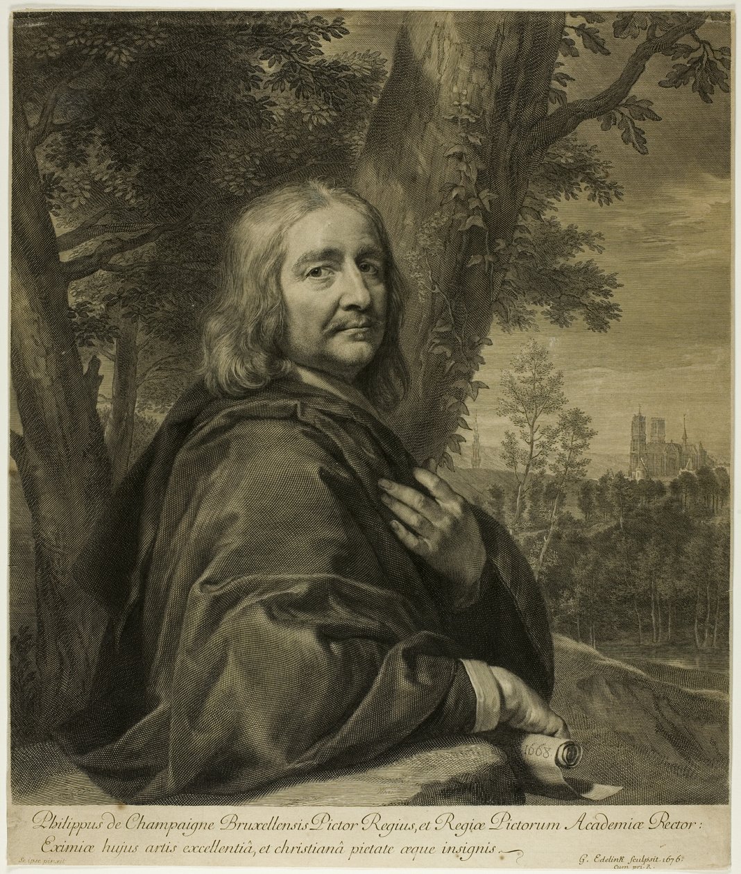 Champaigne Fülöp alkotó: Gérard Edelinck