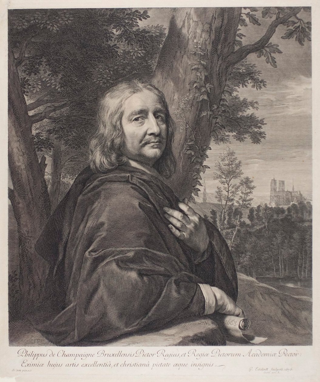 Champaigne Fülöp alkotó: Gérard Edelinck