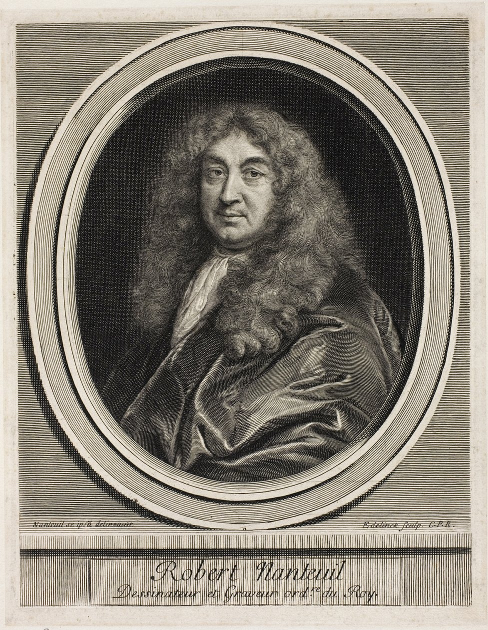Robert Nanteuil alkotó: Gérard Edelinck