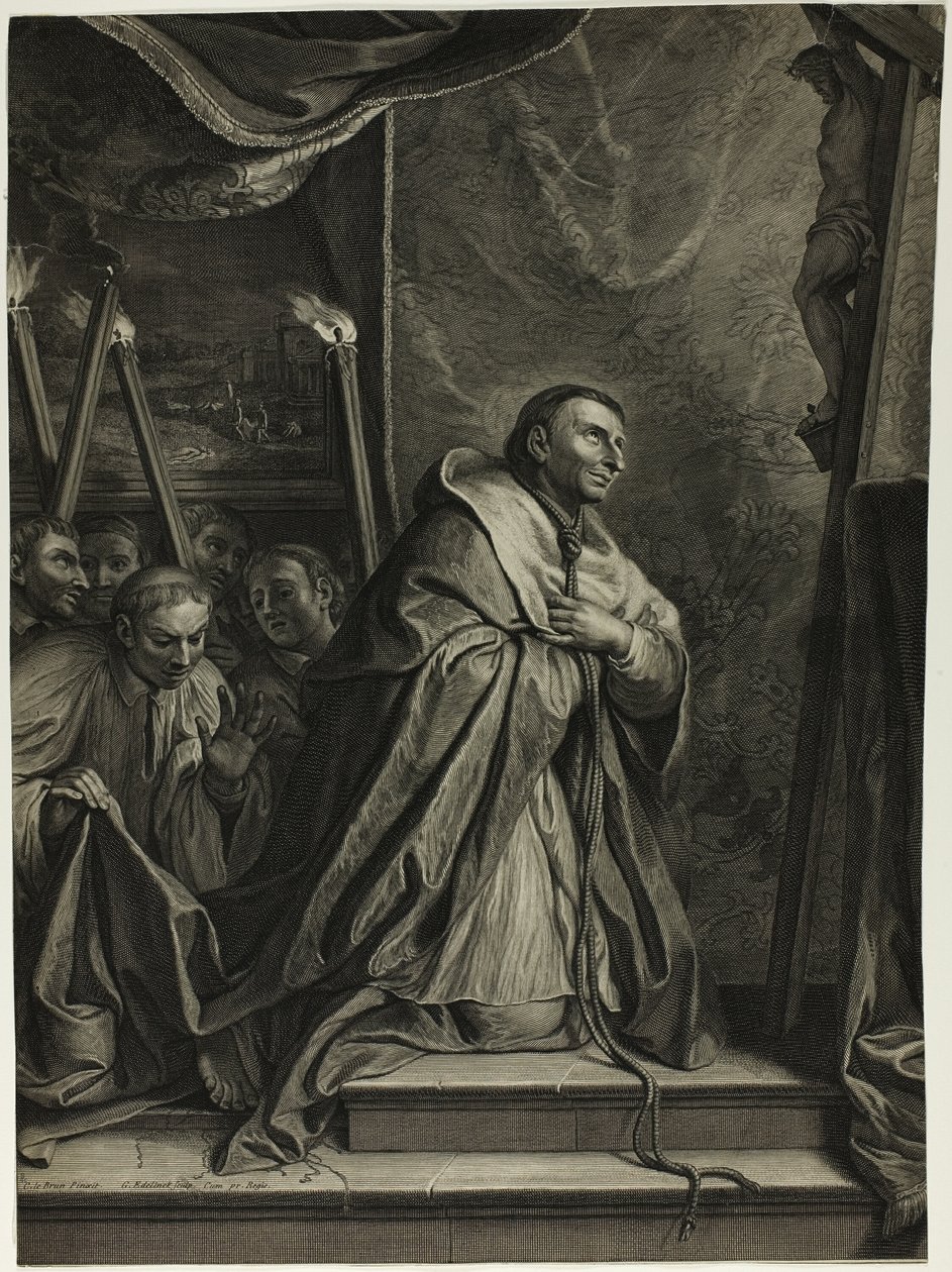 Szent Károly Borromeo alkotó: Gérard Edelinck