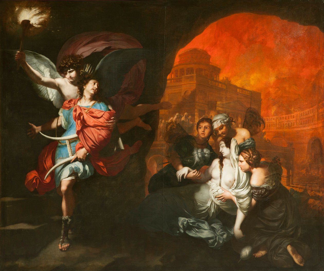 Orpheus a pokolban, 1662. alkotó: Gerard de Lairesse
