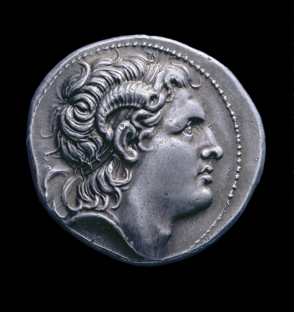 Ókori görög ezüstérme Pellából, ie 286-281 (ezüst) alkotó: Greek