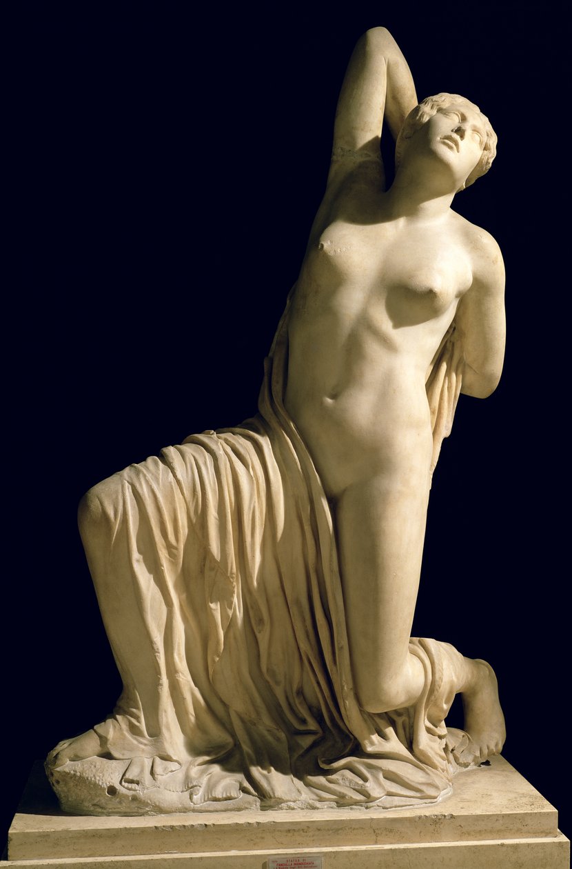Haldokló Niobid, Sallust fürdőjéből (márvány) alkotó: Greek