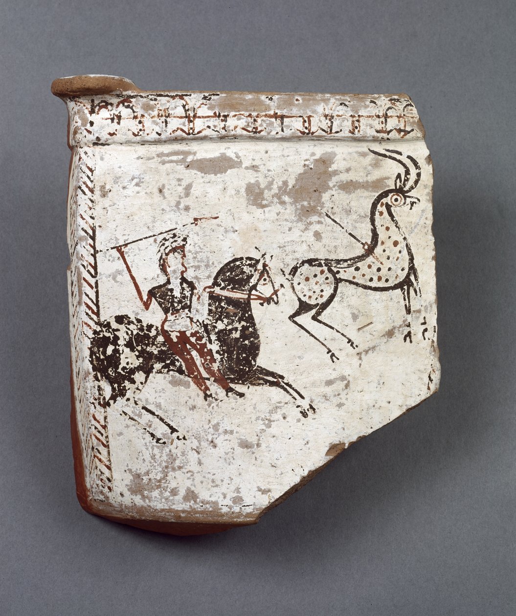 Temetkezési urna, ie 500-301 (agyag) alkotó: Greek