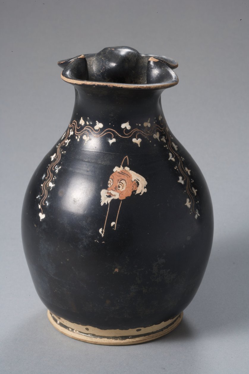 Gnathian glazed oinochoe, Konnakis csoport alkotó: Greek